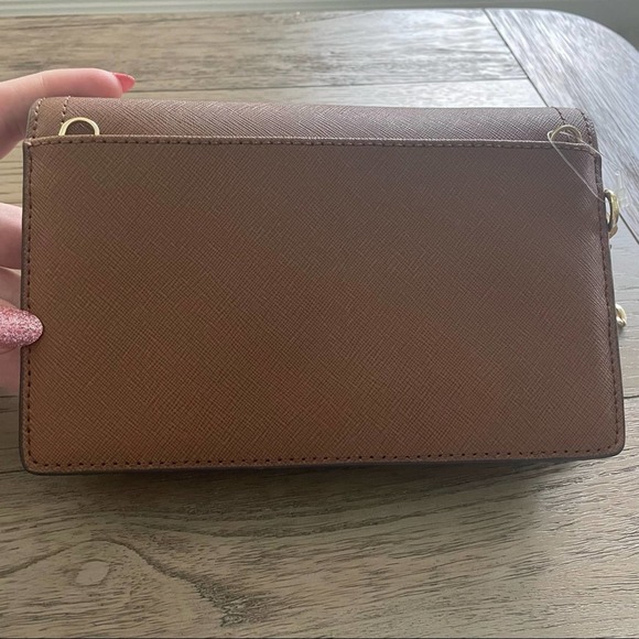 Michael Kors Karla Wristlet with Gold Crossbody Chain NWT - Picture 3 of 6